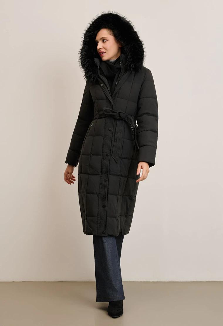 Geaca Lunga Neagra - Terry