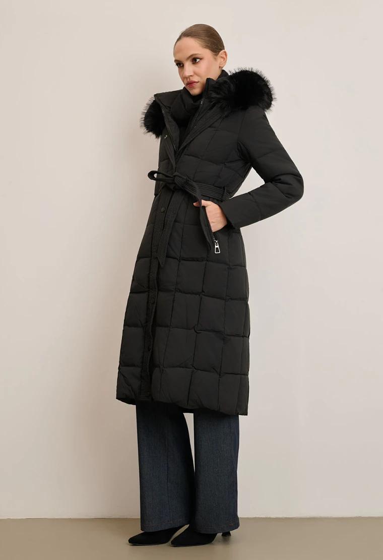 Geaca Lunga Neagra - Terry