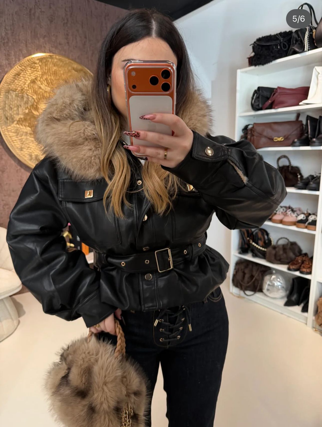 Geaca Piele - Denise