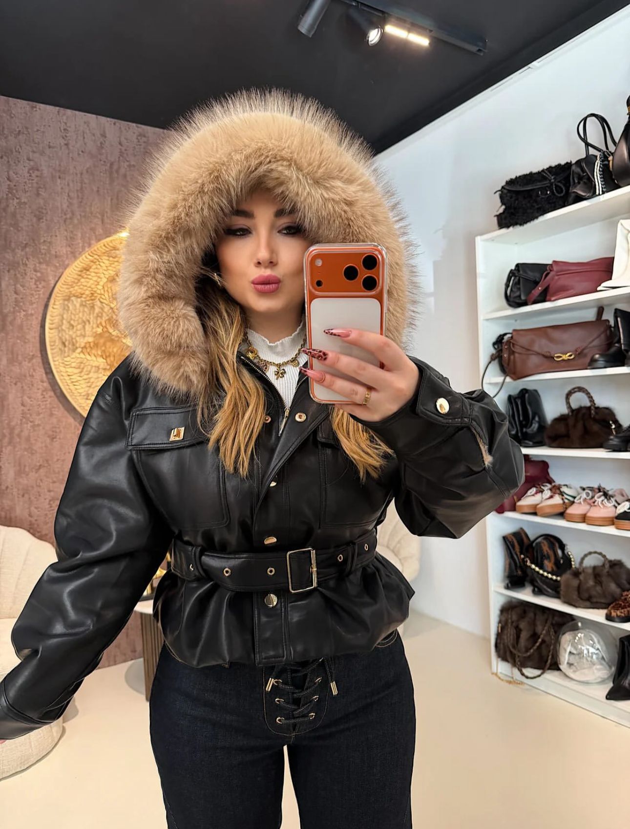 Geaca Piele - Denise