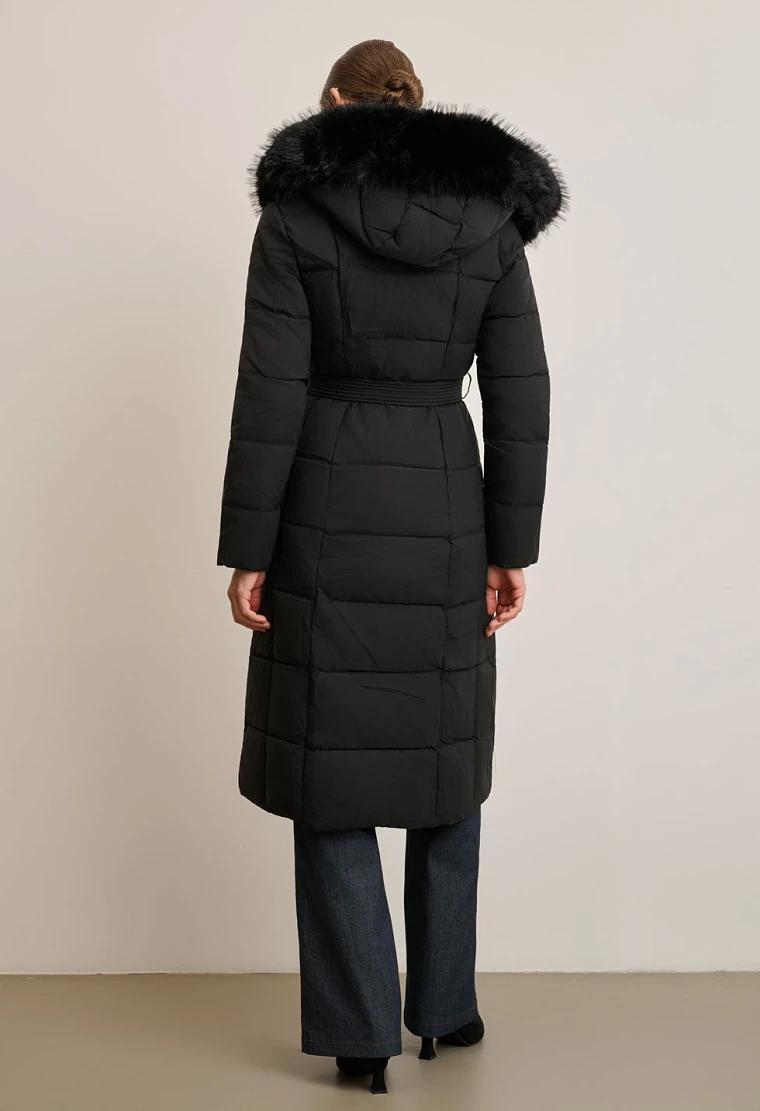 Geaca Lunga Neagra - Terry