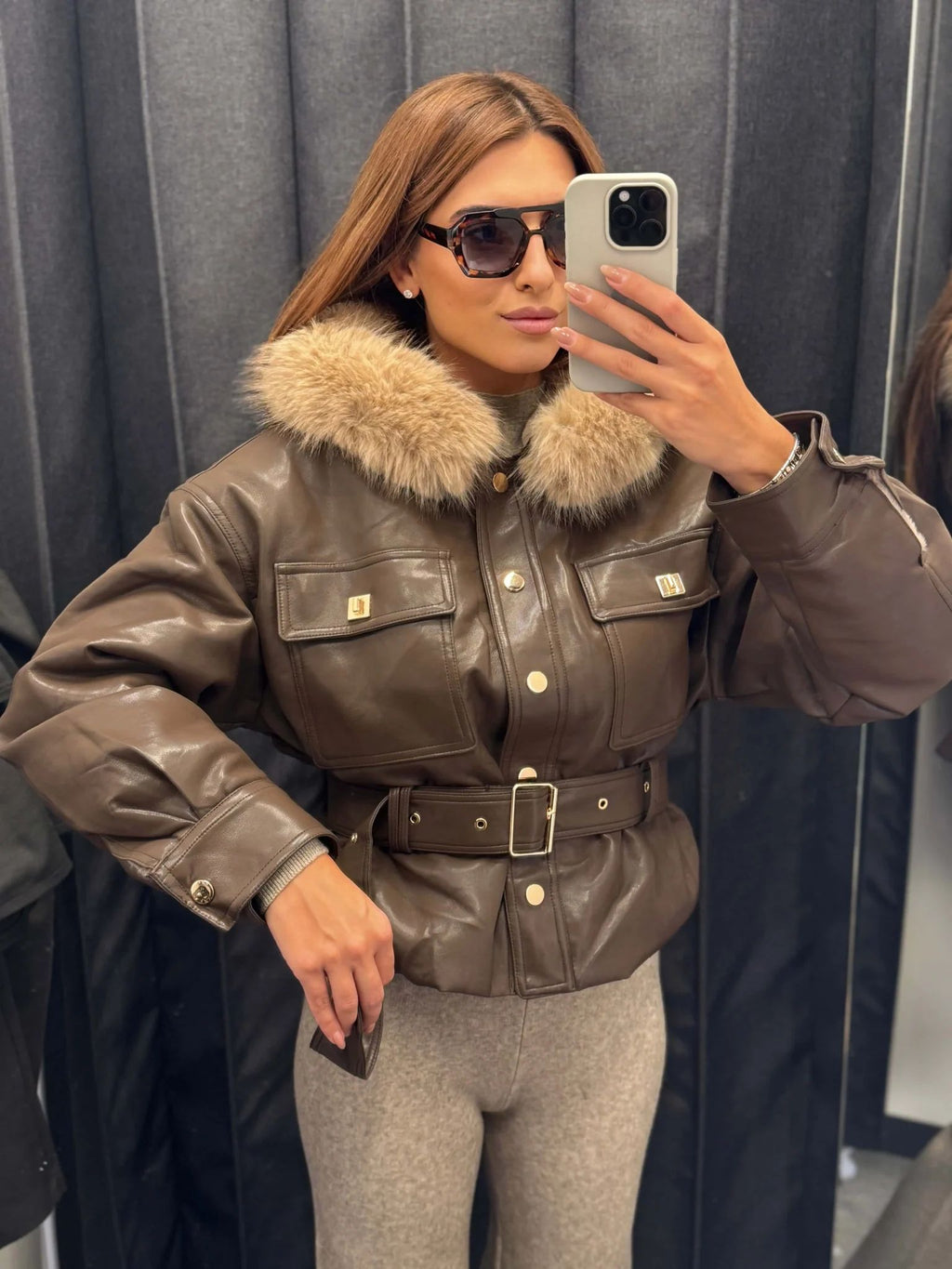 Geaca Piele - Denise