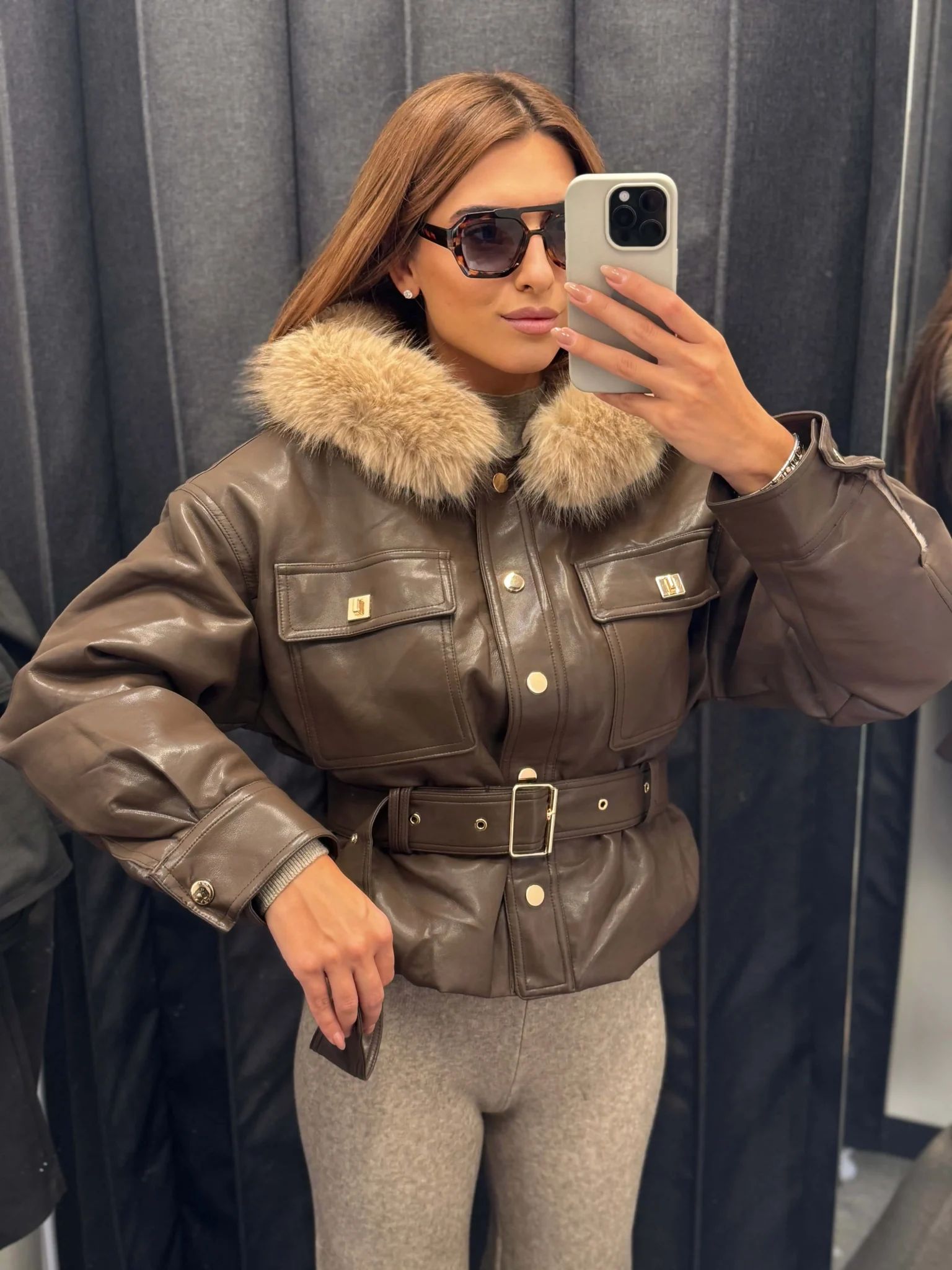 Geaca Piele - Denise