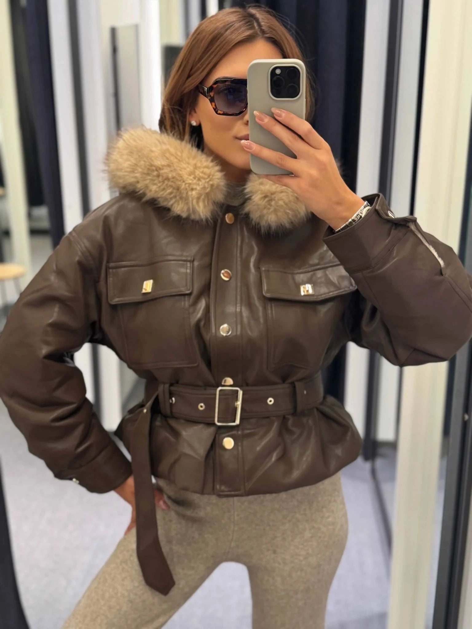 Geaca Piele - Denise